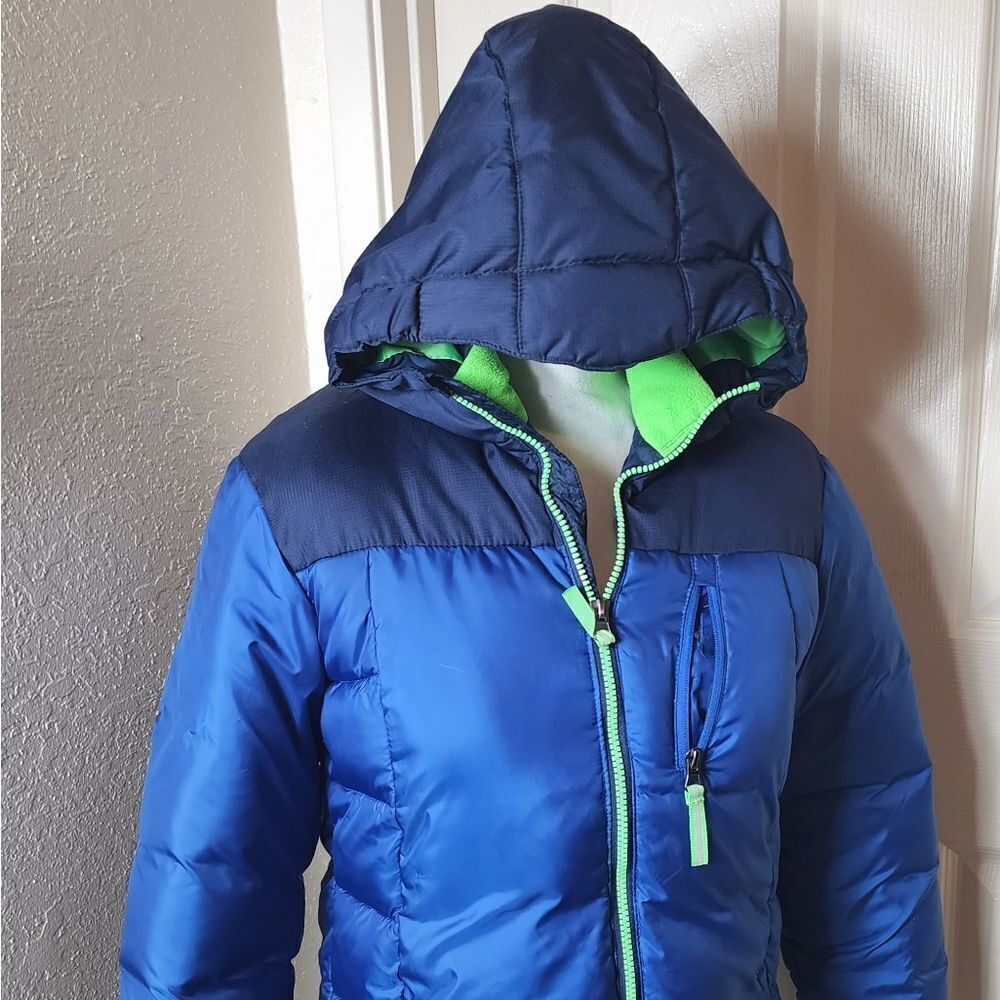 Child puffy hooded jacket 12/14